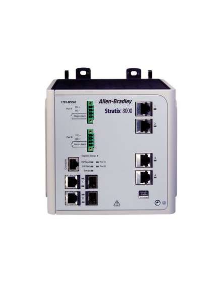 Comutador Ethernet Allen-Bradley Stratix 8000 1783-MS10T