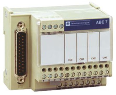 Base Schneider Electric para Sistema precableado Telefast Advantys ABE7
