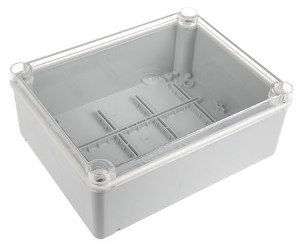 Разклонителна кутия ABB 1SL0876A00, термопластична, сива, 220 мм, 170 мм, 80 мм, 220 х 170 х 80 мм, IP55