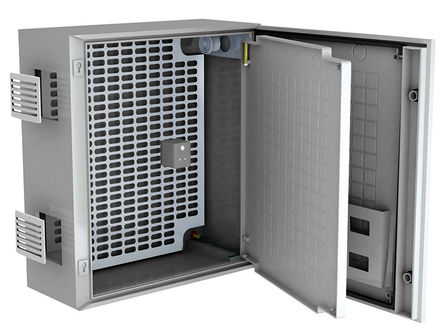 Schneider Electric NSYPLM54G, IP66, PET, Gray, 530 x 430 x 200mm, Thalassa PLM electrical cabinet
