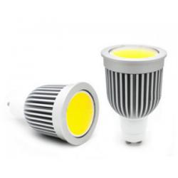 GU10 5W-COB Dimmbare 6000k Dichroic LED-Lampe mit kaltem Licht