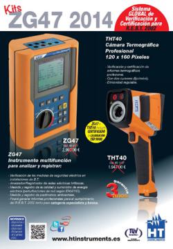 Kit de instrumento multifuncional ZH47 para registrar e analisar + Câmera termográfica profissional THT40 + HT96U + G36 + HT307 + HT20
