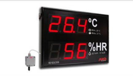 Affichage de la température et de l'humidité GRANVis AKO-D17023