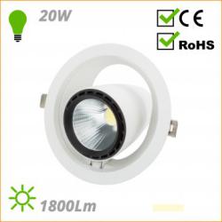 Foco Downlight de LEDs GR-RD-XBR-20W-W