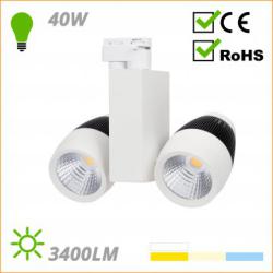 Foco de LEDs para Carril PL218053-CW-W