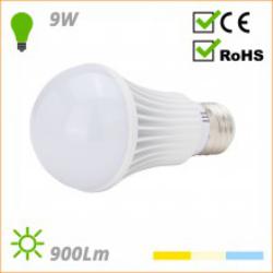Lampe LED sphérique HO-A60-E27-9W-CW