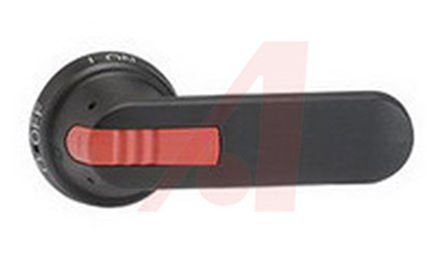 Maniglia ABB, 2 serrature, per K6VD-M, maniglia nera