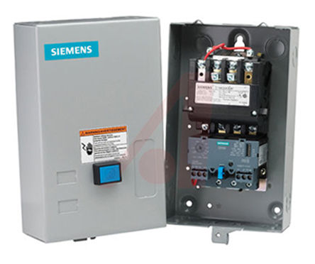 Siemens 14CUA32BG non-reversing starter, 1/2 hp, 575 V, 0.25 → 1 A