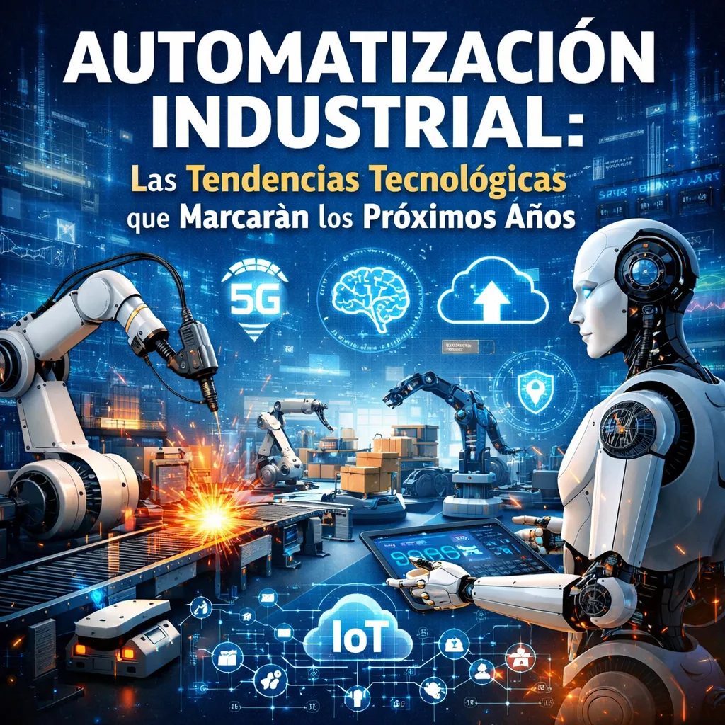 Automatización industrial: las tendencias tecnológicas que marcarán los próximos años