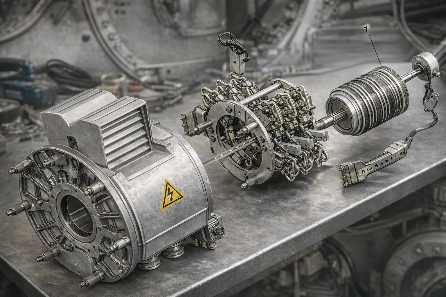 Vestas 75389007: O Rotador de Contato com Codificador para Geração de Energia