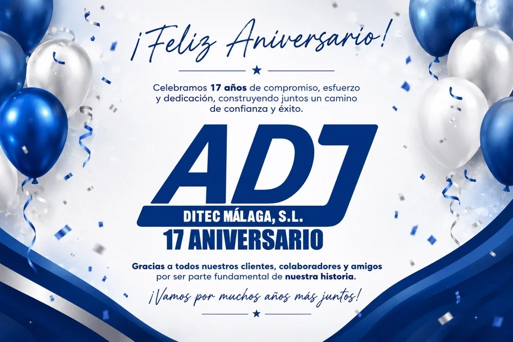 17. Geburtstag von ADJ Ditec Malaga sl
