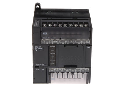 CPU per Omron CP1L PLC Relay, Memoria 10000 (memoria dati) parole, 5000 (memoria programma) passi, USB