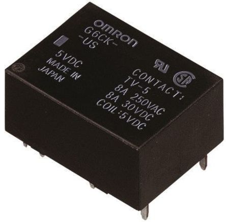 Latching Relay, SPDT, 24V dc, PCB Mounting, Power