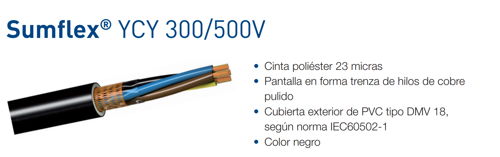 	CABLE YCY 25G2.5MM2 ROL (50,00M)