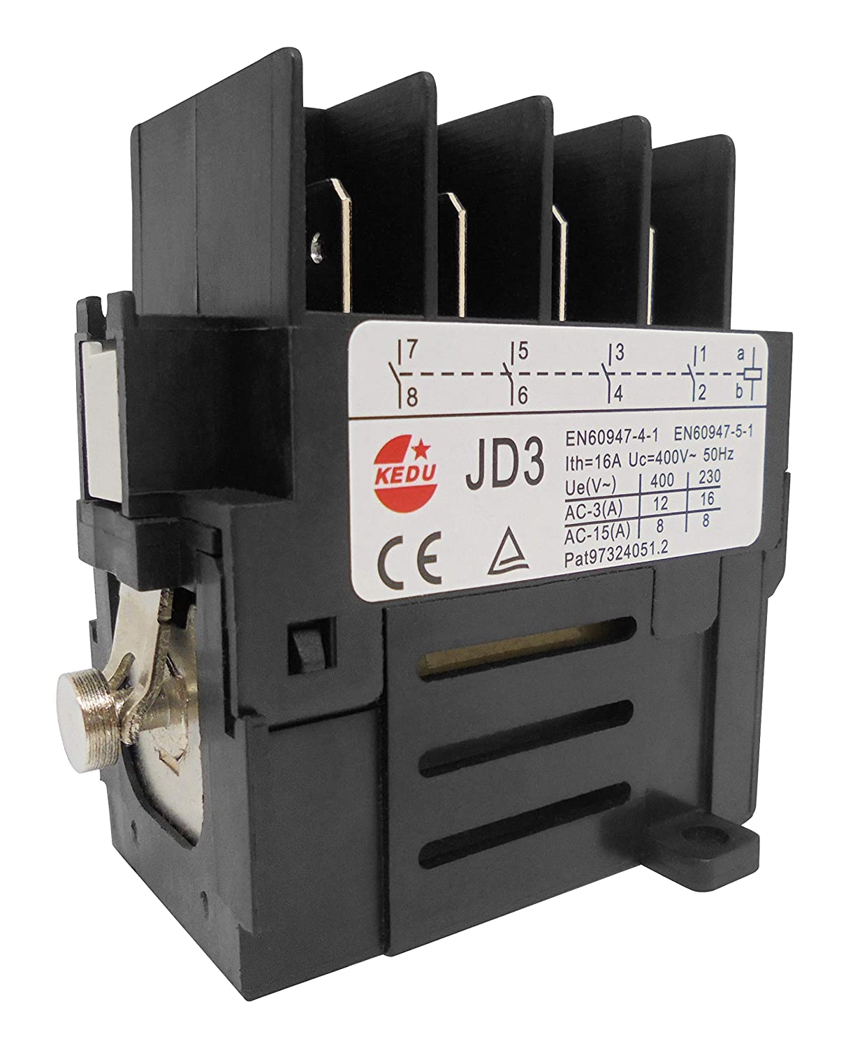 Kedu JD3 Interruptor de botón electromagnético