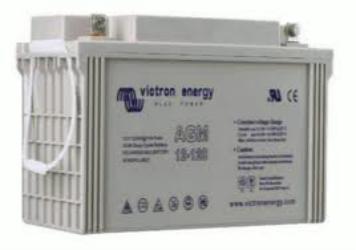 Батерия Deep Cycle Batt на батерията Victron Energy 12V / 130Ah AGM