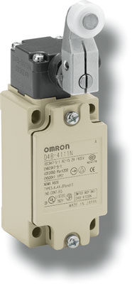 Interruptor de limite com caixa metálica OMRON D4B-1170N