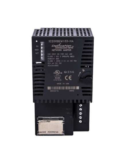 IC200BEM103 GE FANUC DeviceNet комуникационен модул