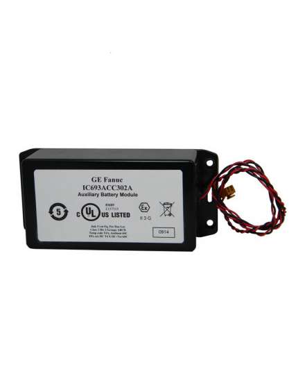 IC693ACC302 GE FANUC High Capacity Auxiliary Battery Pack