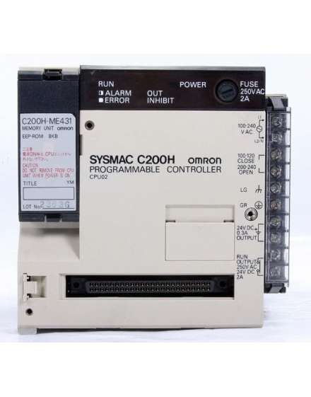 C200H-CPU02 OMRON - Module CPU