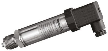 Interruptor de presión Siemens, 0 → 60bar, Indicador, para Gas, Líquido, 4 → 20 mA, 10 → 36 V dc