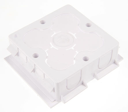 Upright Box for Schneider Electric Cable Channels, uPVC, Mounting Boxes