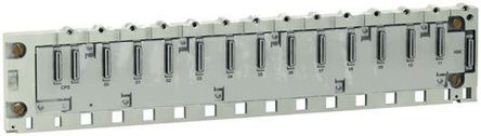Rear motherboard Schneider Electric Modicon M340, 12 slots, DIN rail 503.2 x 103.7 x 19 mm