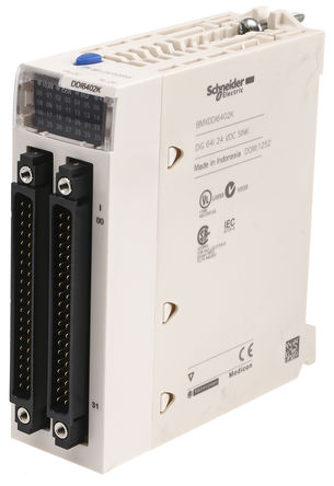 Schneider Electric PLC I / O Module, M340, 64 x Input / Output, 24 V dc