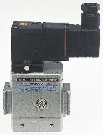 Válvula de control neumática SMC, Serie EAV3000, Rosca G 3/8, Independiente