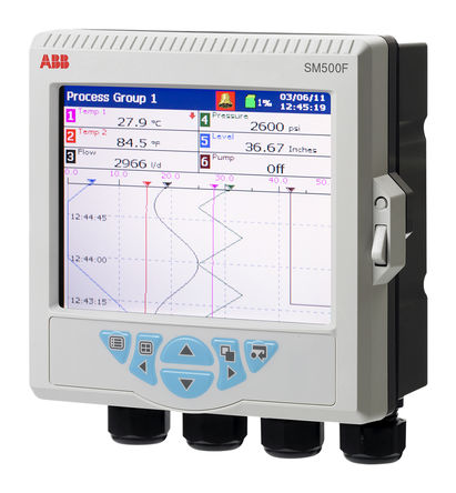 ABB Time Recorder SM501FCB000000ESTD, 1 input, SM501FCB000000ESTD / STD, Videographic