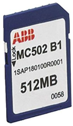 Module d'extension de contrôleur programmable ABB, carte mémoire, 128 Mo de mémoire