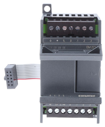 Siemens PLC I / O Module, SIMATIC S7-200 Series, 8 x Input / Output, 0.75 A, 5 → 30 V dc, 250 V ac