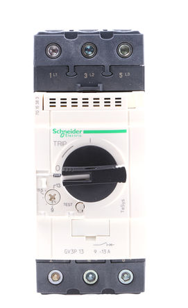 Disyuntor magnético térmico Schneider Electric GV3 P13, 3P, 690 V ac