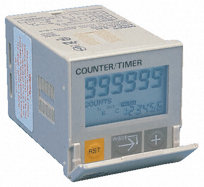 1 contador / temporizador predefinido de 6 dígitos, 12-120Vdc