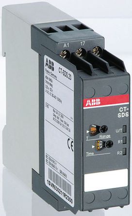 Delay Timer Relay, Single Function, 2 → 60 s, 4 Contacts, 4PDT, 24 V dc