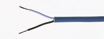 Control Cable YY ABB 37.0202.700, 2, Unshielded, PVC Polyvinyl Chloride sheath, 3.7mm DE, LiYY