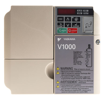 Omron VZA44P0BAA Variador de frecuencia, 5,5 kW, 0.1 → 400Hz, 11,1 A, 380 → 480 V, IP20