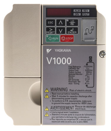 Variable frequency drive, 1.5 kW, 0.1 → 400Hz, 5.4 A, 380 → 480 V, IP20