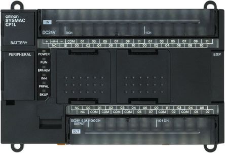 Module d'extension de contrôleur programmable Omron, entrée / sortie, 24 entrées, 16 sorties 30 V c.c., 110 x 150 x 50 mm