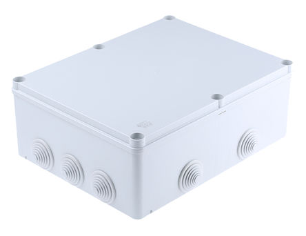 Caja de conexiones ABB 1SL0828A00, Termoplástico, Gris, 110mm, 310mm, 240mm, 110 x 310 x 240mm, IP55