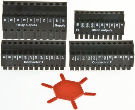 Conector roscado Schneider Electric XPS MCTS16 para uso con XCSMC16Z, XCSMC16ZC, XCSMC16ZP