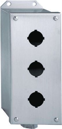Stainless steel single control station