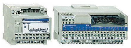 Módulo de expansão do controlador programável eléctrico Schneider, Entrada, 16 entradas 24 V dc, 5,11 x 14,03 x 67,5 mm