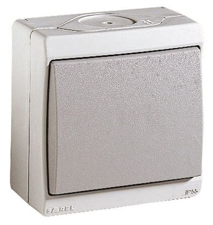 Chave oscilante, ENN35021, 10 A a 250 V, cinza