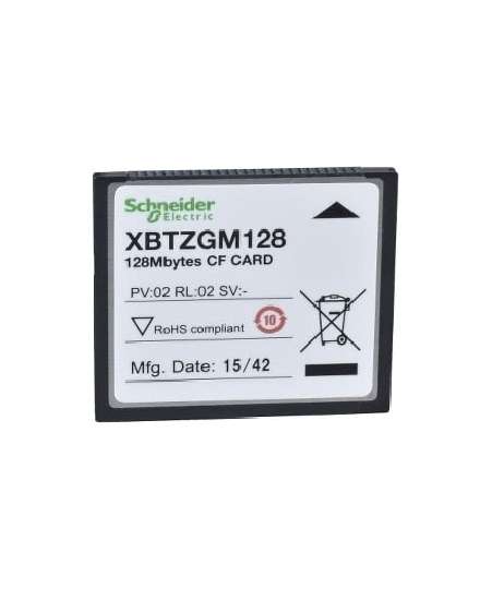 XBTZGM128 Schneider Electric - Compact Flash Memory Card 128 MB