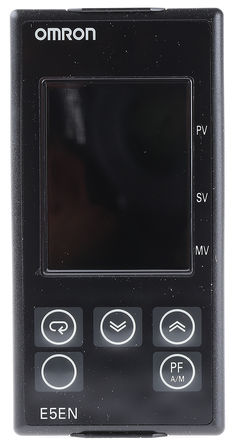 Controlador de temperatura PID Omron E5EN-R3MT-500-N AC100-240, 48 x 96mm, 100 → 240 V ac, 3 salidas de Relé