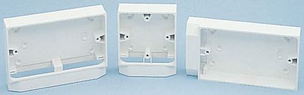 Schneider Electric Cable Ducting Socket Box, uPVC, Socket Boxes