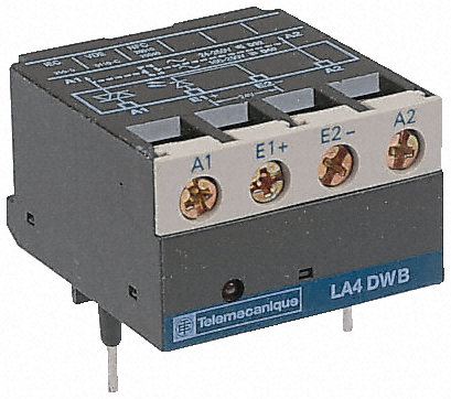 Интерфейсен модул на контактор Schneider Electric LA4DFB за използване с LC1 серия