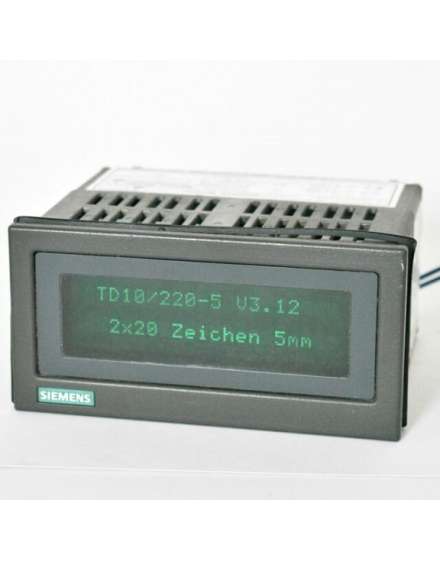 6AV3010-1DK00 Siemens TD10 Text Display