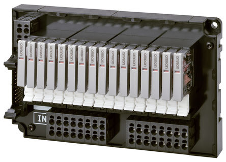 Module d'extension de contrôleur programmable Omron, module d'entrée, 16 entrées 24 V cc, 143 x 90 x 56 mm